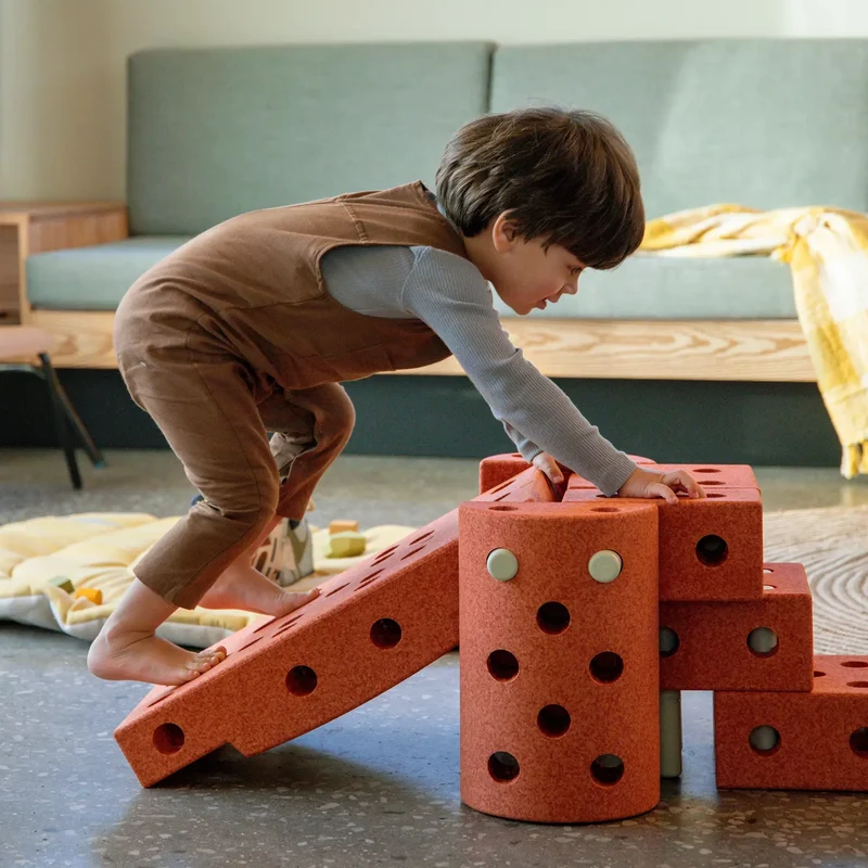 Kreative Bausteine zur Förderung der Grobmotorik Dreamer Set – orange 25 in 1