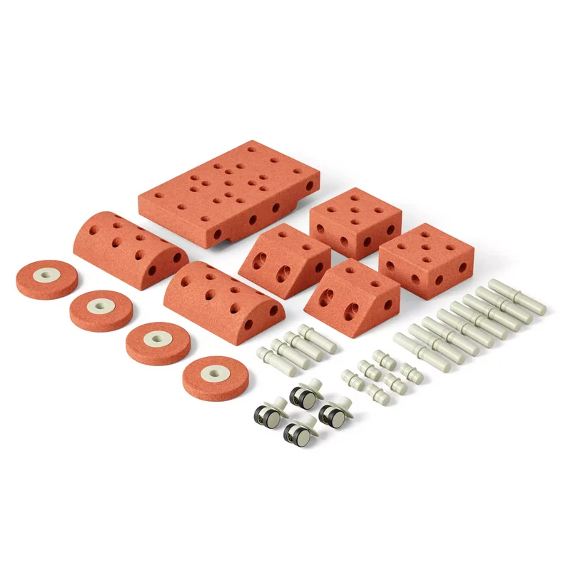 Kreative Bausteine zur Förderung der Grobmotorik Dreamer Set – orange 25 in 1