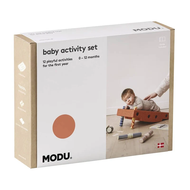 Aktiv-Kind-Set – Burnt Orange/Dusty Green