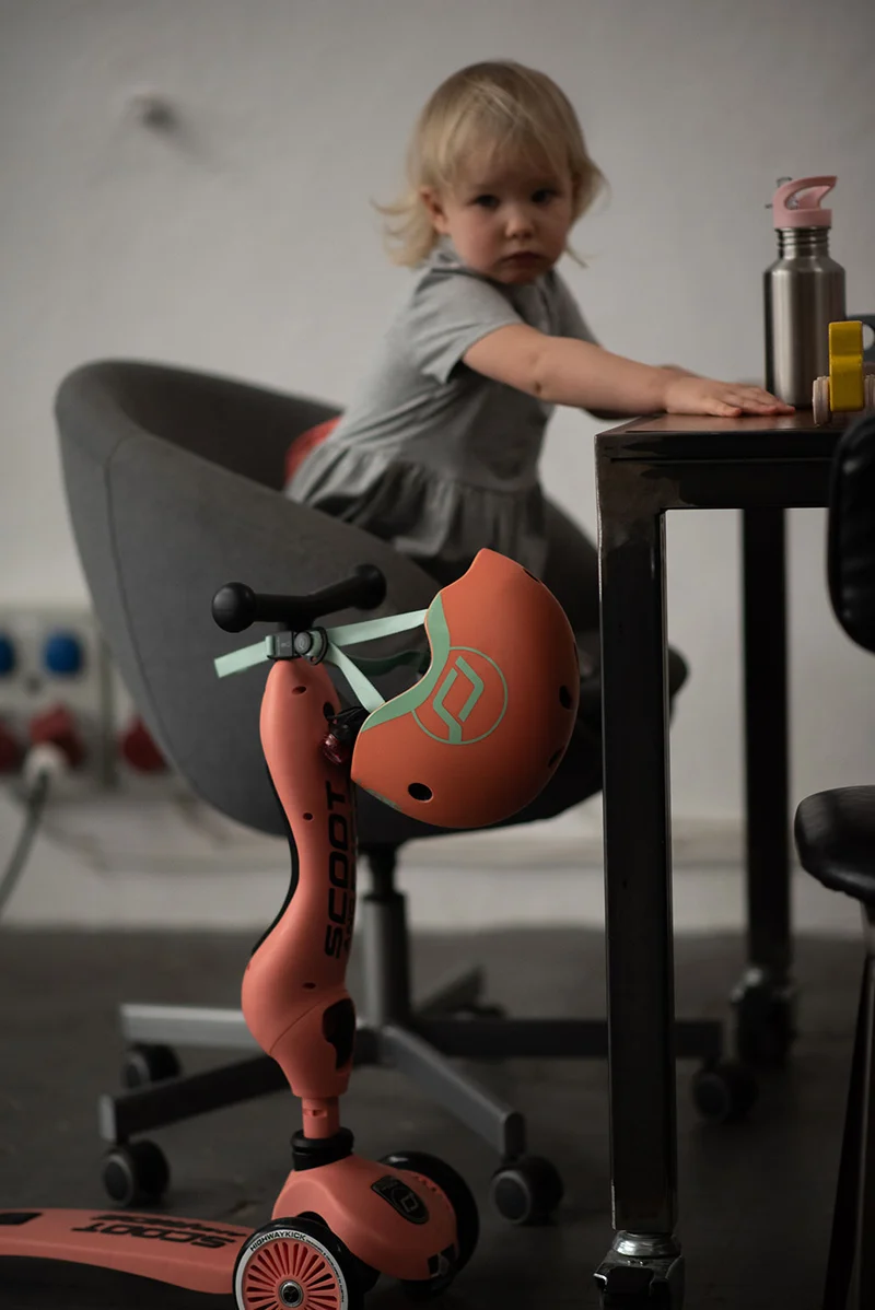 Laufrad und Fahrrad 2in1 Highwaykick 1-5 Jahre - Peach