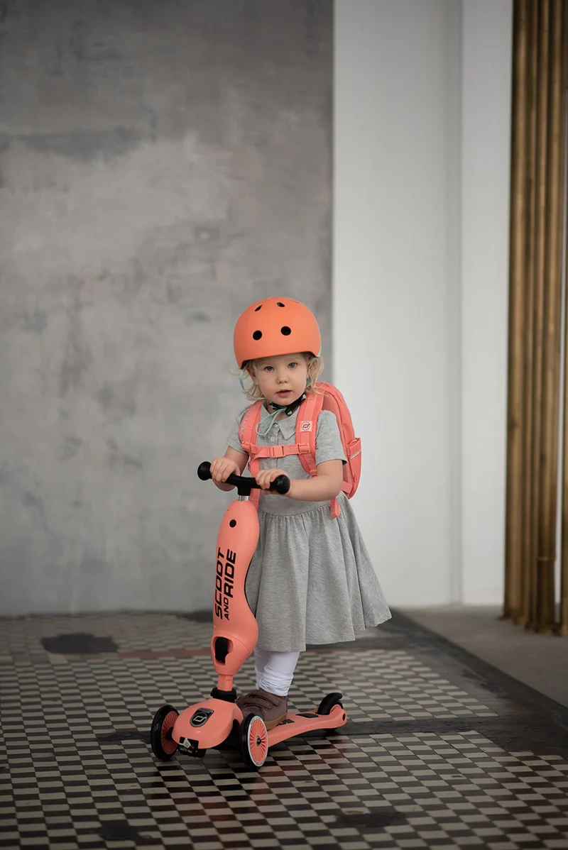 Laufrad und Fahrrad 2in1 Highwaykick 1-5 Jahre - Peach