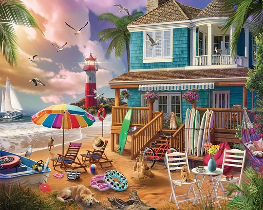 On The Beach (1000pcs)