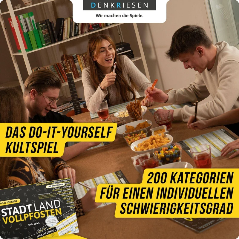 Stadt Land Vollpfosten - Do It Yourself Edition (DinA4-Format)