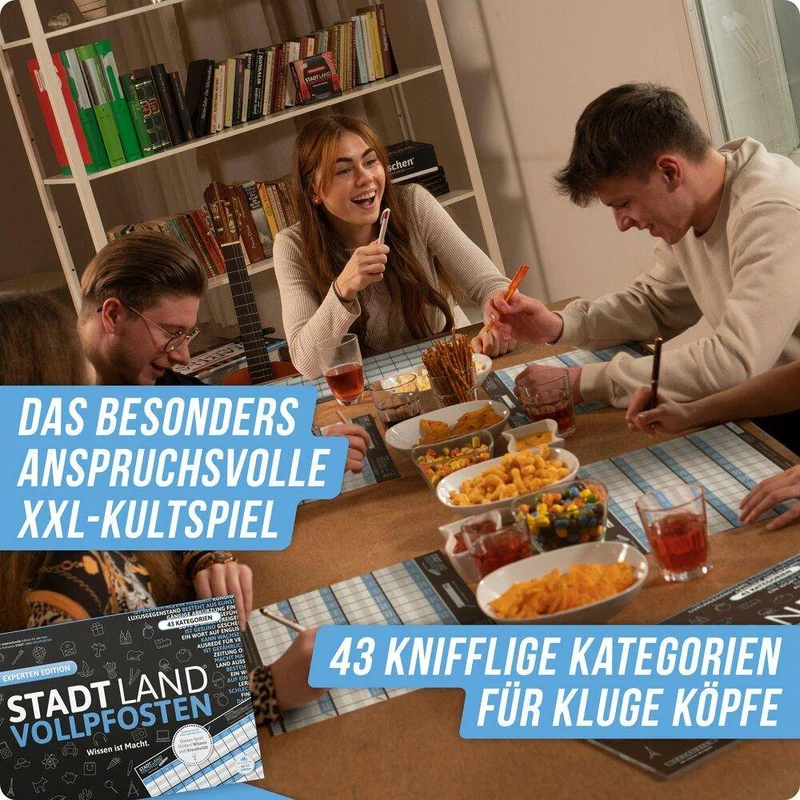 Stadt Land Vollpfosten - Experten Edition (DinA3-Format)