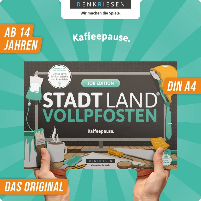 Stadt Land Vollpfosten - Job Edition (DinA4-Format)