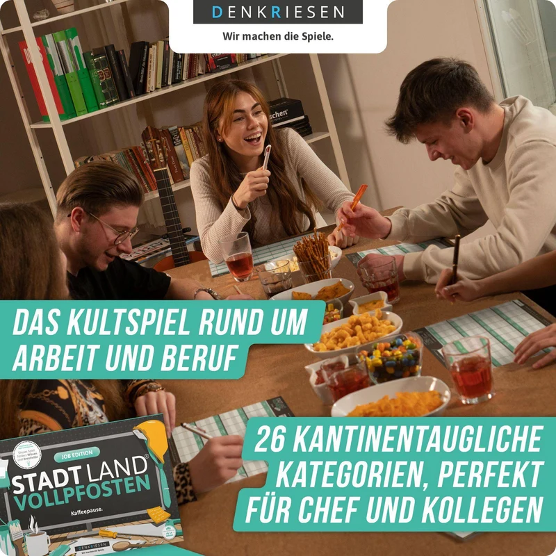 Stadt Land Vollpfosten - Job Edition (DinA4-Format)