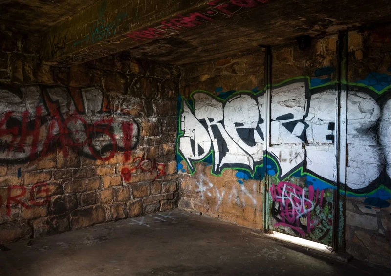 92925 Gebäude - Graffiti Puzzle