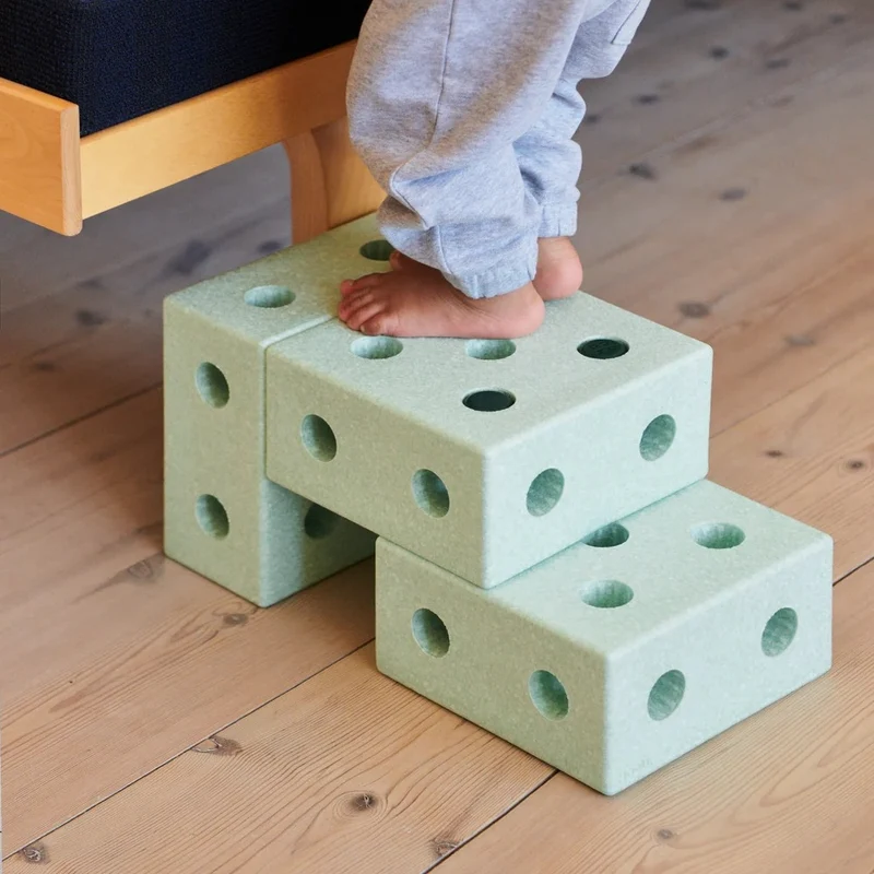 3-in-1-Schieber – grün