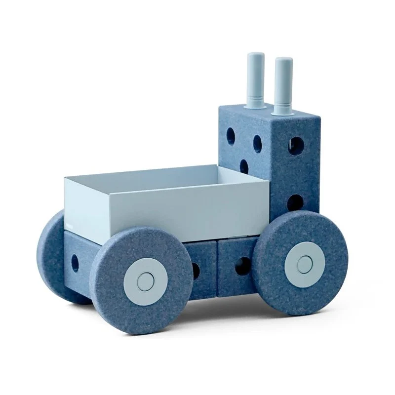 3-in-1-Schieber – blau