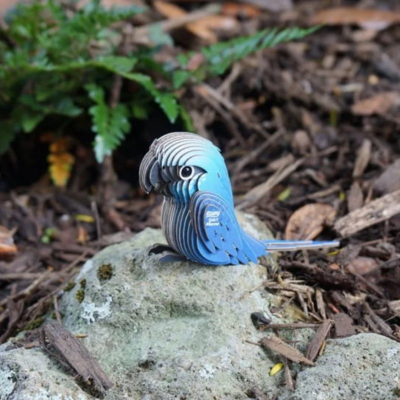 Öko-Puzzle 3D - Blauer Ara