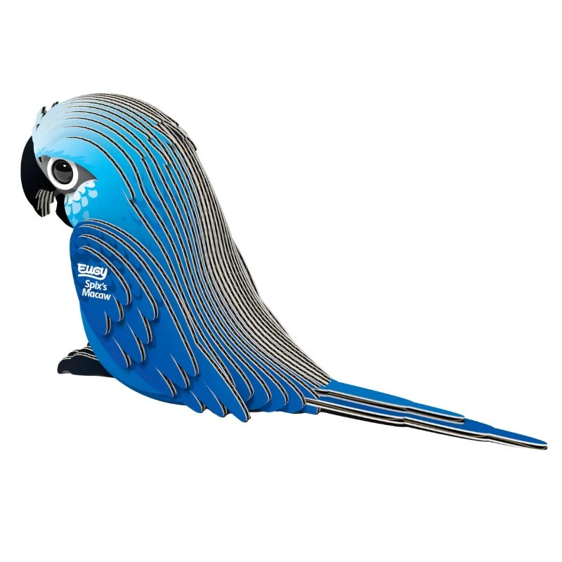 Öko-Puzzle 3D - Blauer Ara