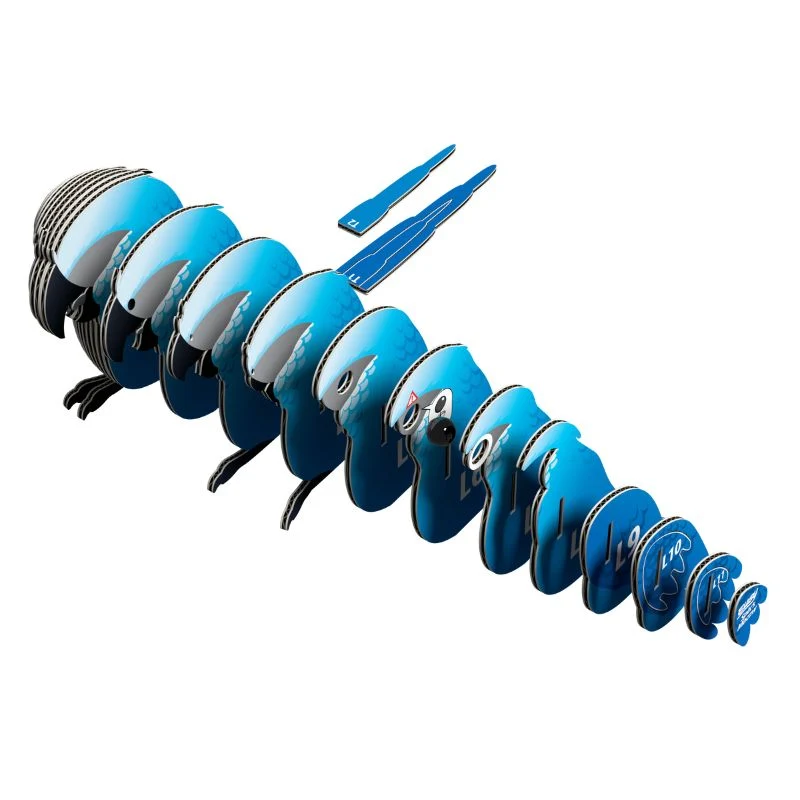 Öko-Puzzle 3D - Blauer Ara