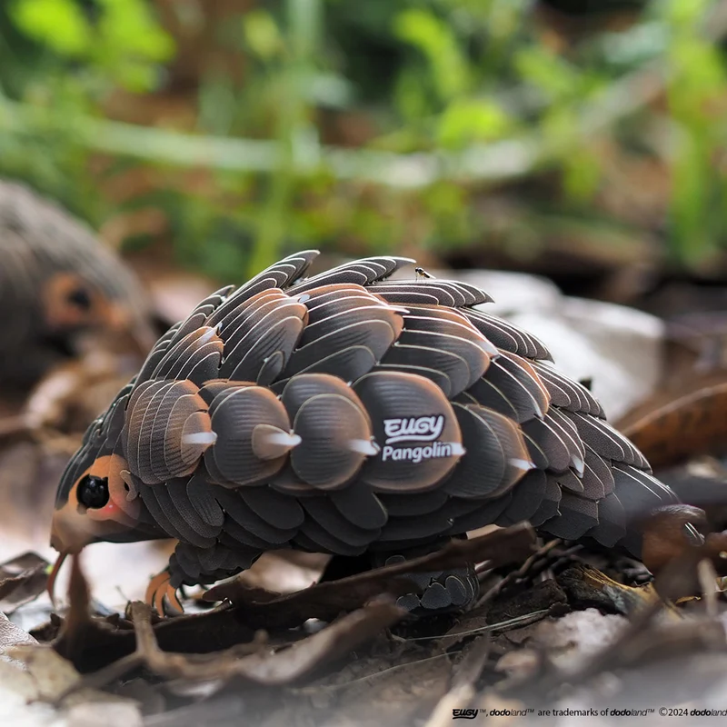 Öko-Puzzle 3D – Pangolin