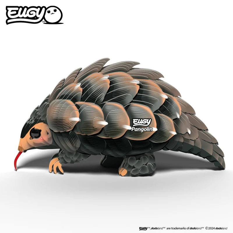 Öko-Puzzle 3D – Pangolin