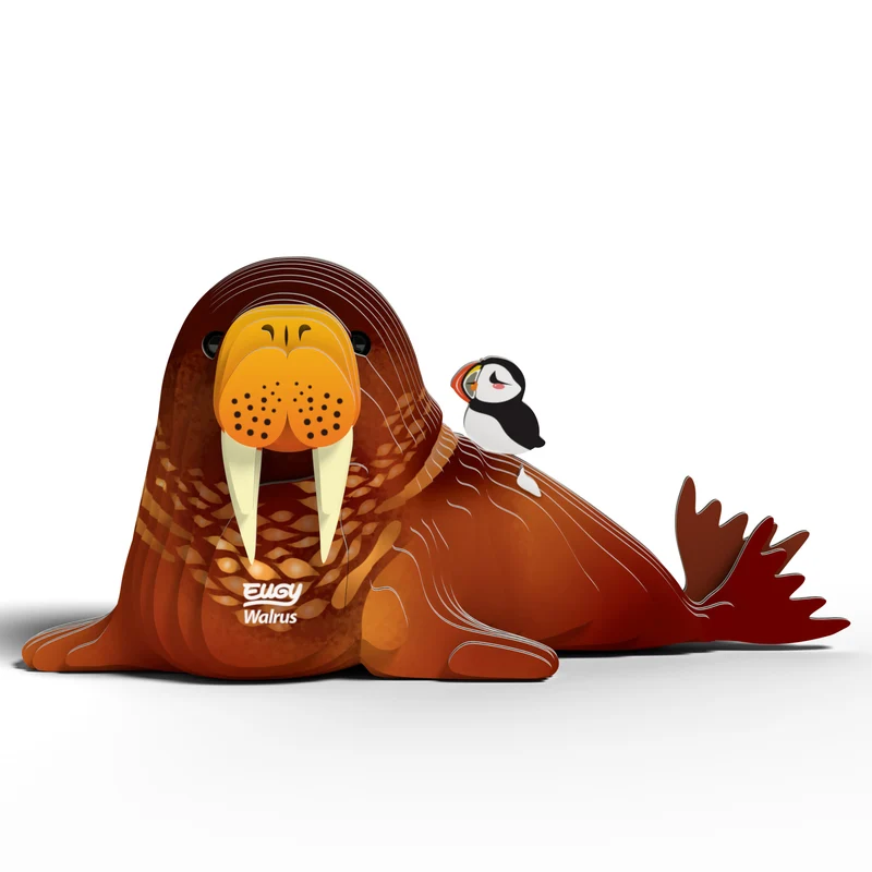 Öko-Puzzle 3D – Walross