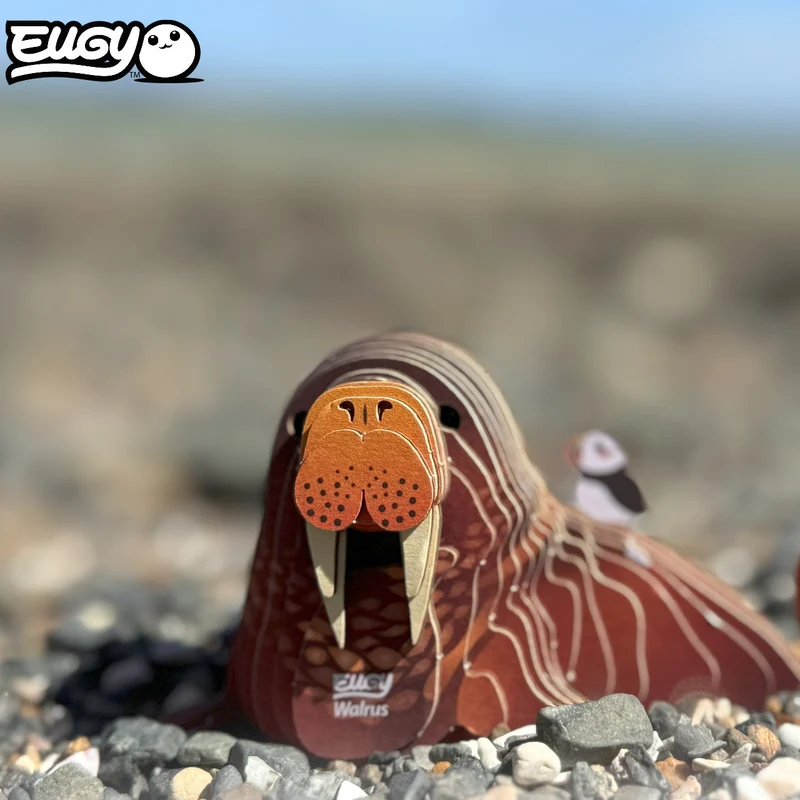 Öko-Puzzle 3D – Walross