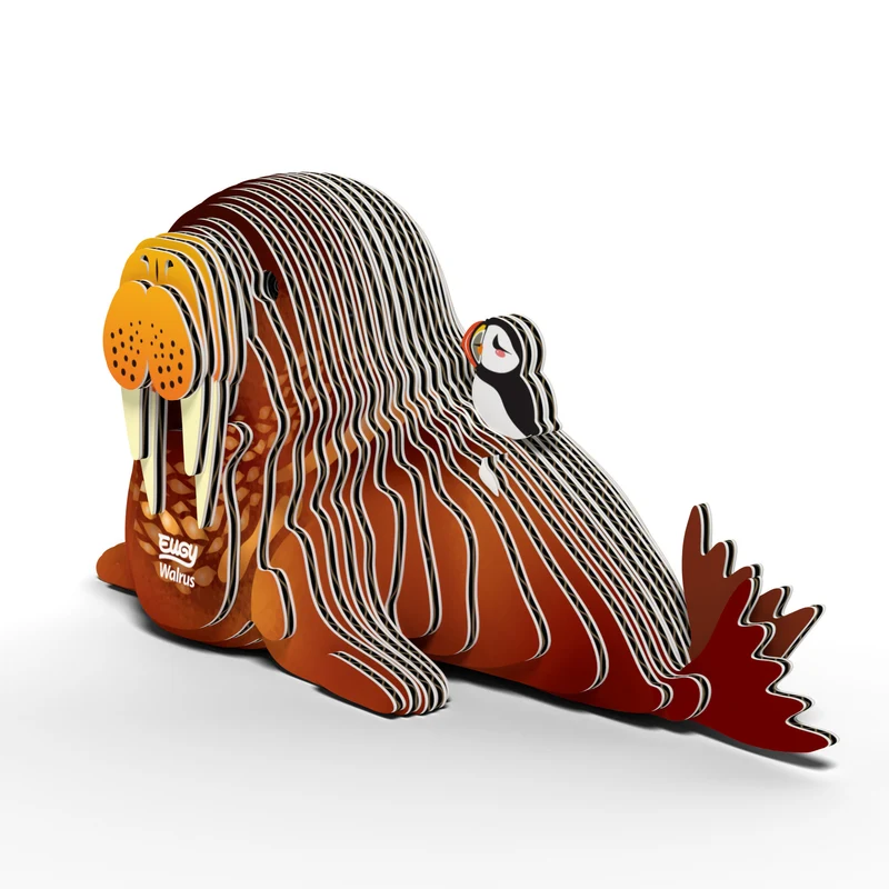Öko-Puzzle 3D – Walross