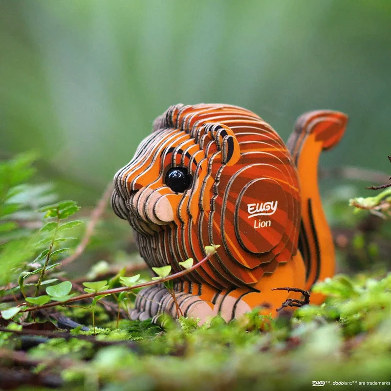 Öko-Puzzle 3D – Löwe