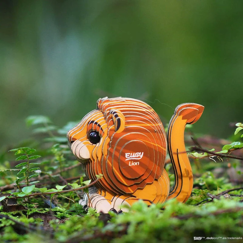 Öko-Puzzle 3D – Löwe