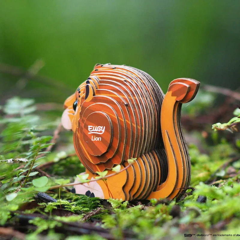 Öko-Puzzle 3D – Löwe