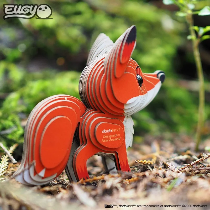 Öko-Puzzle 3D – Fuchs
