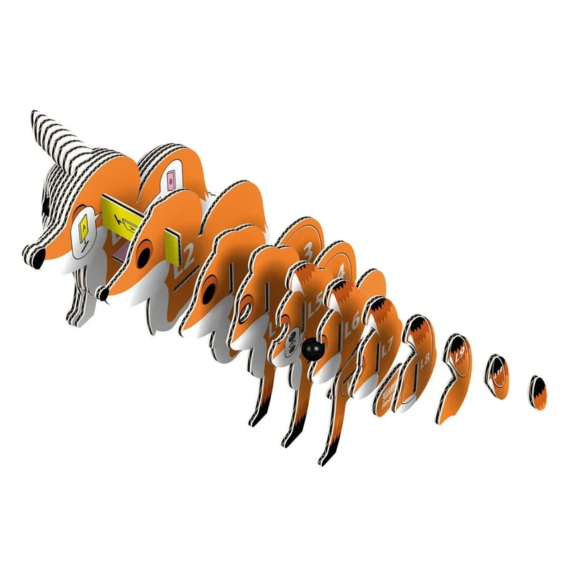 Öko-Puzzle 3D – Fuchs