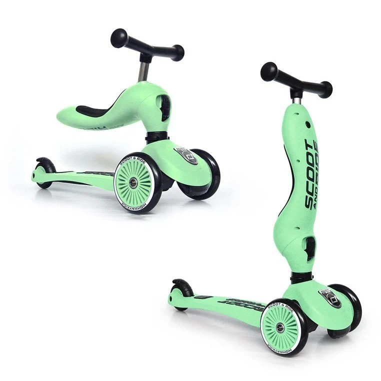 Laufrad und Fahrrad 2in1 Highwaykick 1-5 Jahre - Kiwi