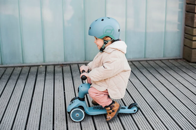 Roller und Fahrrad 2in1 Highwaykick 1-5 Jahre - Steel