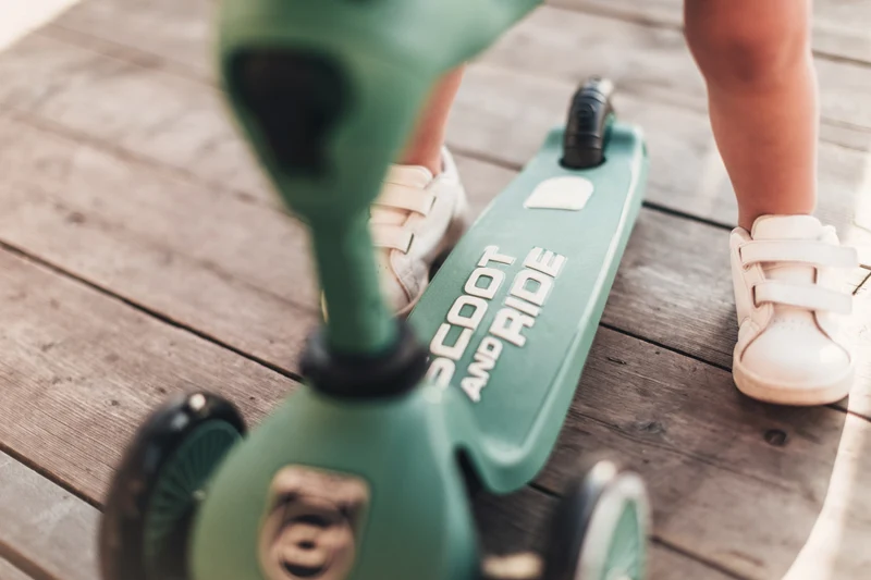 Roller und Fahrrad 2in1 Highwaykick 1-5 Jahre - Forest