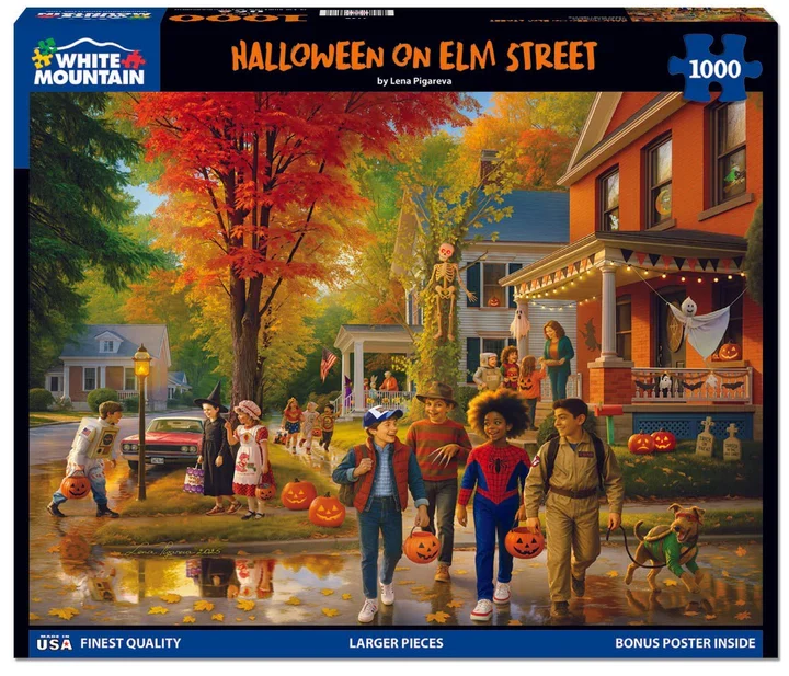 Halloween on Elm Street, Lena Pigareva (1000pcs)