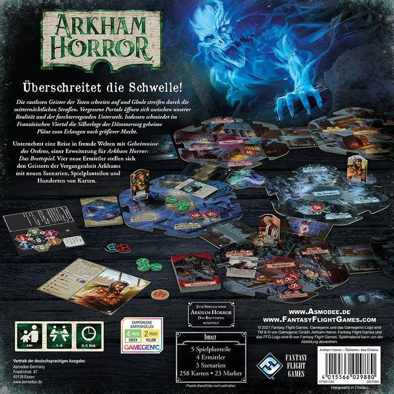Arkham Horror 3. Ed.: Geheimnisse des Ordens [Erweiterung]