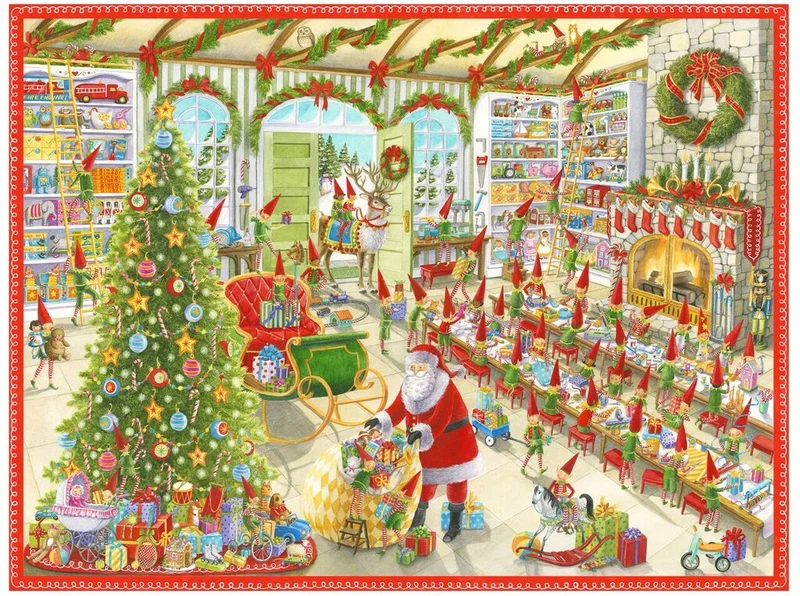 PFG Ravensburger Santa's Ready (Usage/Used - PUZZLES FOR GOOD)