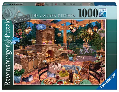 PFG Ravensburger My Haven #10 - The Garden Kitchen (1000pcs) (Usage/Used - PUZZLES FOR GOOD)