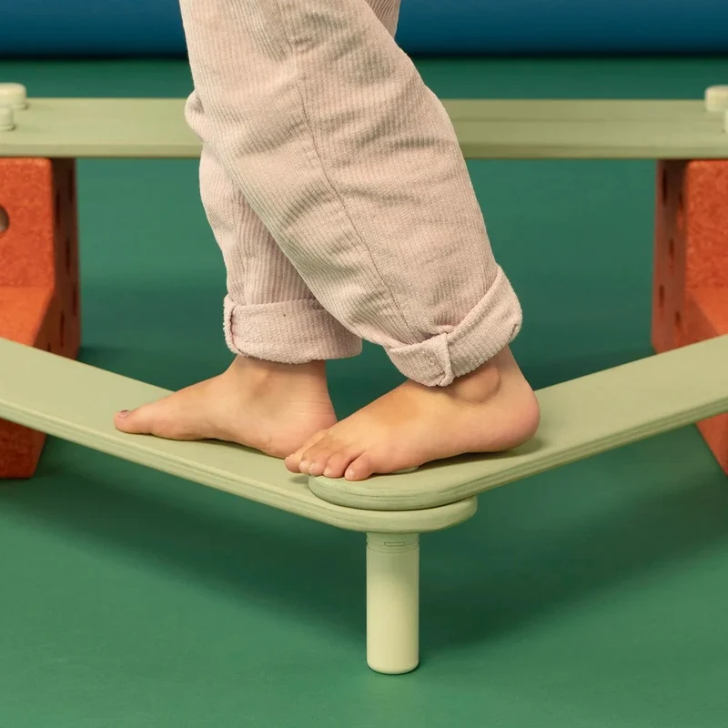 Balance Track Set – Burnt Orange/Dusty Green