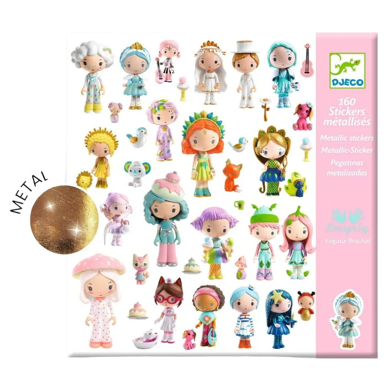 Stickerset 160 Stück – Die Welt von Tinyly