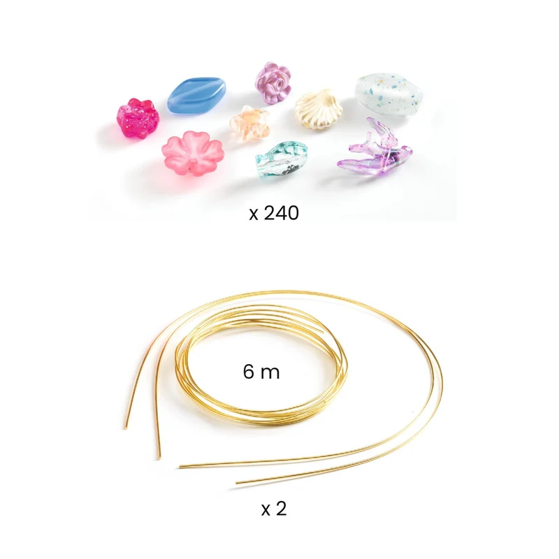 Schmuckset – 2 blaue Diademe