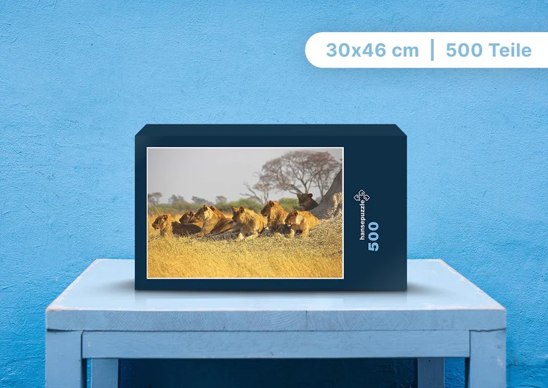 92129 Tierwelt - Löwen Puzzle