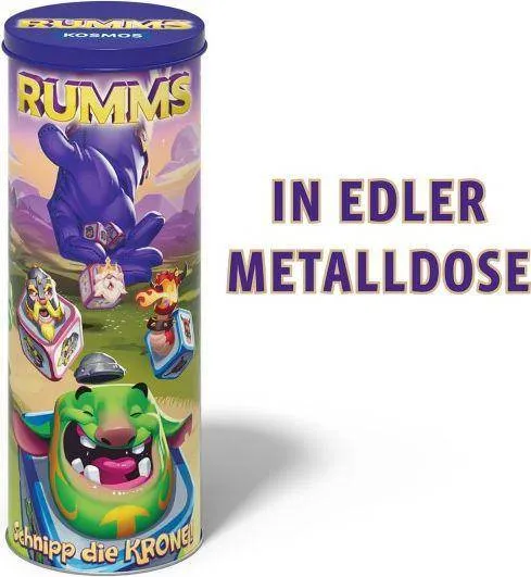 Rumms - Schnipp die Krone (Metalldose)