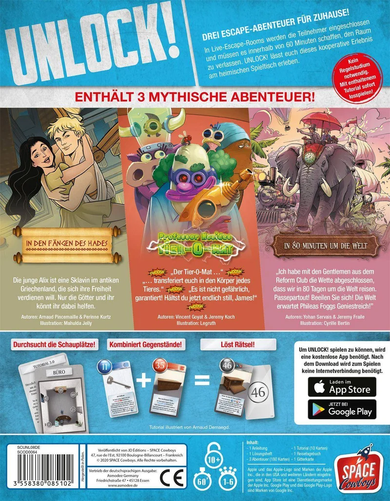 Unlock! - Mythic Adventures (Box 8)