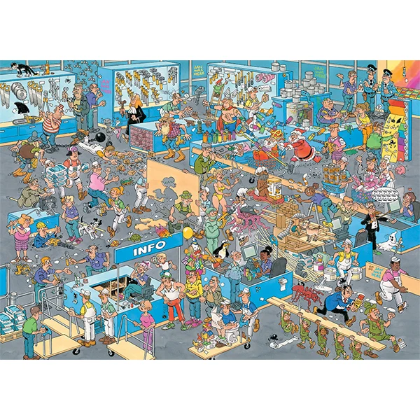PFG JVH 2-in-1 DIY Shop / Renovation Project (2×1000 pieces) (UsageUsed – PUZZLES FOR GOOD)