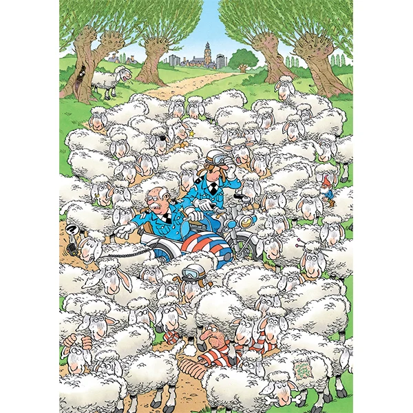 PFG Expert 7 - Ewe Shall Not Pass, JVH (500pcs)(UsageUsed – PUZZLES FOR GOOD)