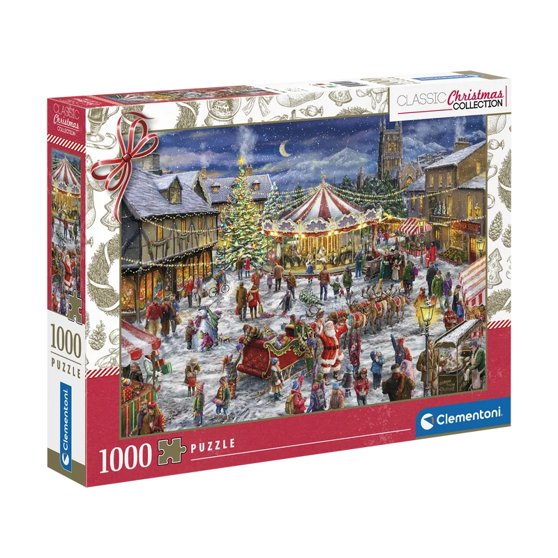 PFG Classic Christmas - The Christmas Fair (1000pcs) (Usage/Used - PUZZLES FOR GOOD)