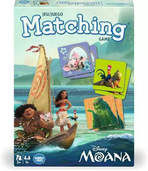 Disney® Moana Matching Game - Trilingual