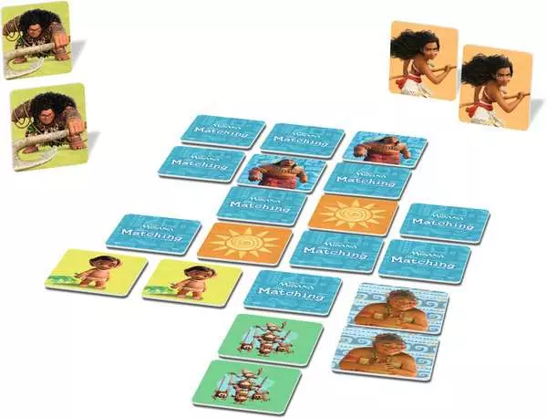Disney® Moana Matching Game - Trilingual