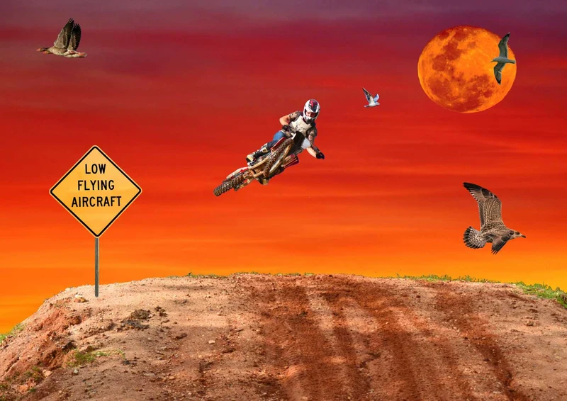 93316 Fortbewegung - Motocross Puzzle