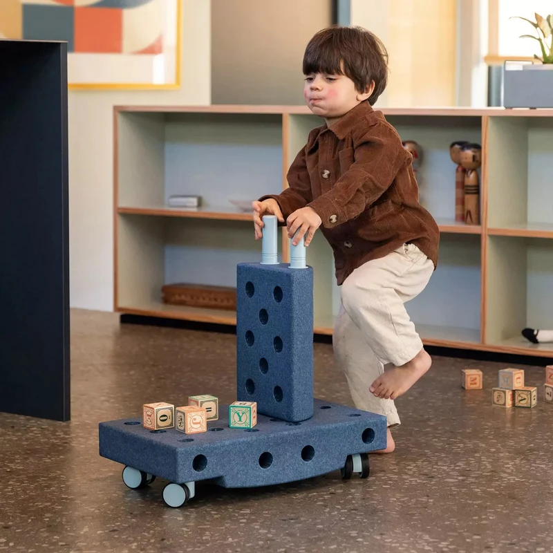 Kreative Bausteine zur Förderung der Grobmotorik Curiosity Set – mint 10 in 1