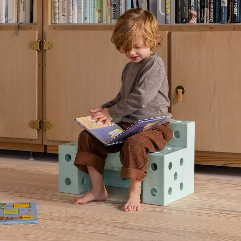 Kreative Bausteine zur Förderung der Grobmotorik Dreamer Set – mint 25 in 1