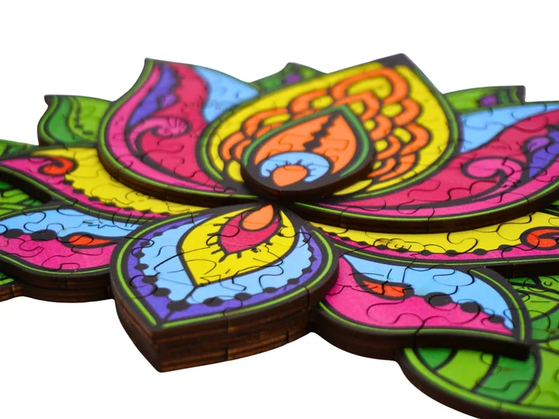 The Lotus (Wood) (210pcs)