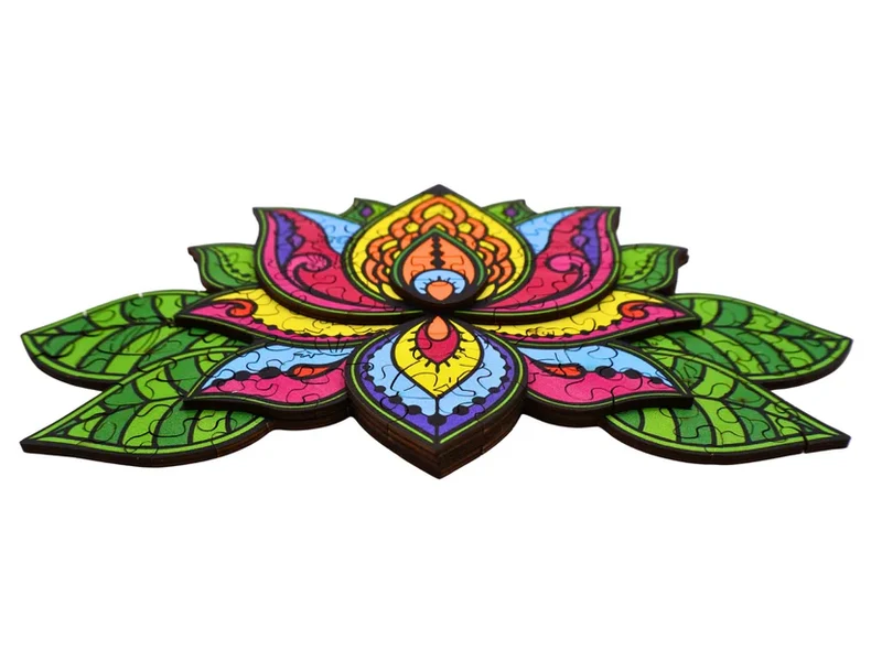 The Lotus (Wood) (210pcs)
