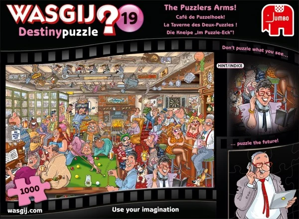 Wasgij Destiny 19: Die Kneipe "Im Puzzleeck"!, 1000 T.